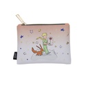 PORTE MONNAIE PU PLAT 10X14 CM LE PETIT PRINCE DEGRADE CLAIR