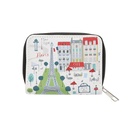PORTE MONNAIE CARRE ZIPPE LE TOUT PARIS CHAMPS DE MARS