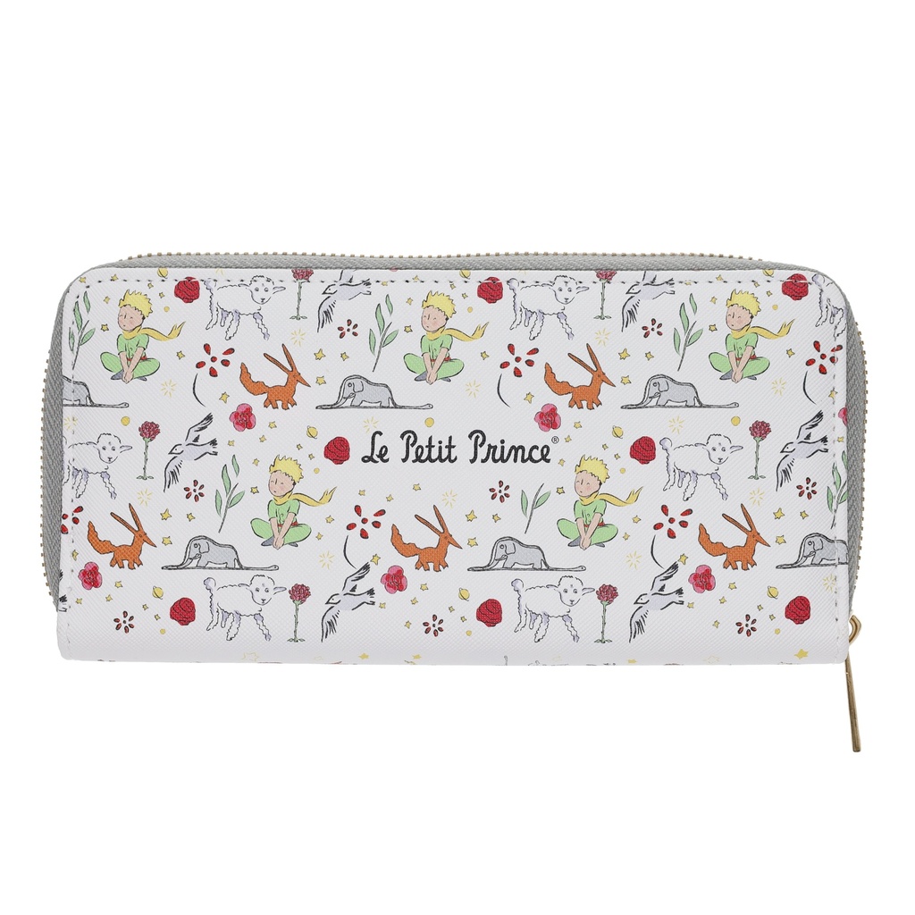 PORTE MONNAIE RECTANGULAIRE ZIPPE LE PETIT PRINCE LIBERTY