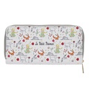 PORTE MONNAIE RECTANGULAIRE ZIPPE LE PETIT PRINCE LIBERTY