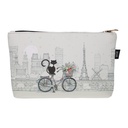 POCHETTE TRAPEZE PM BUG ART PARIS CHAT VELO