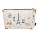 POCHETTE TRAPEZE PM PARIS JE T ADORE BONJOUR