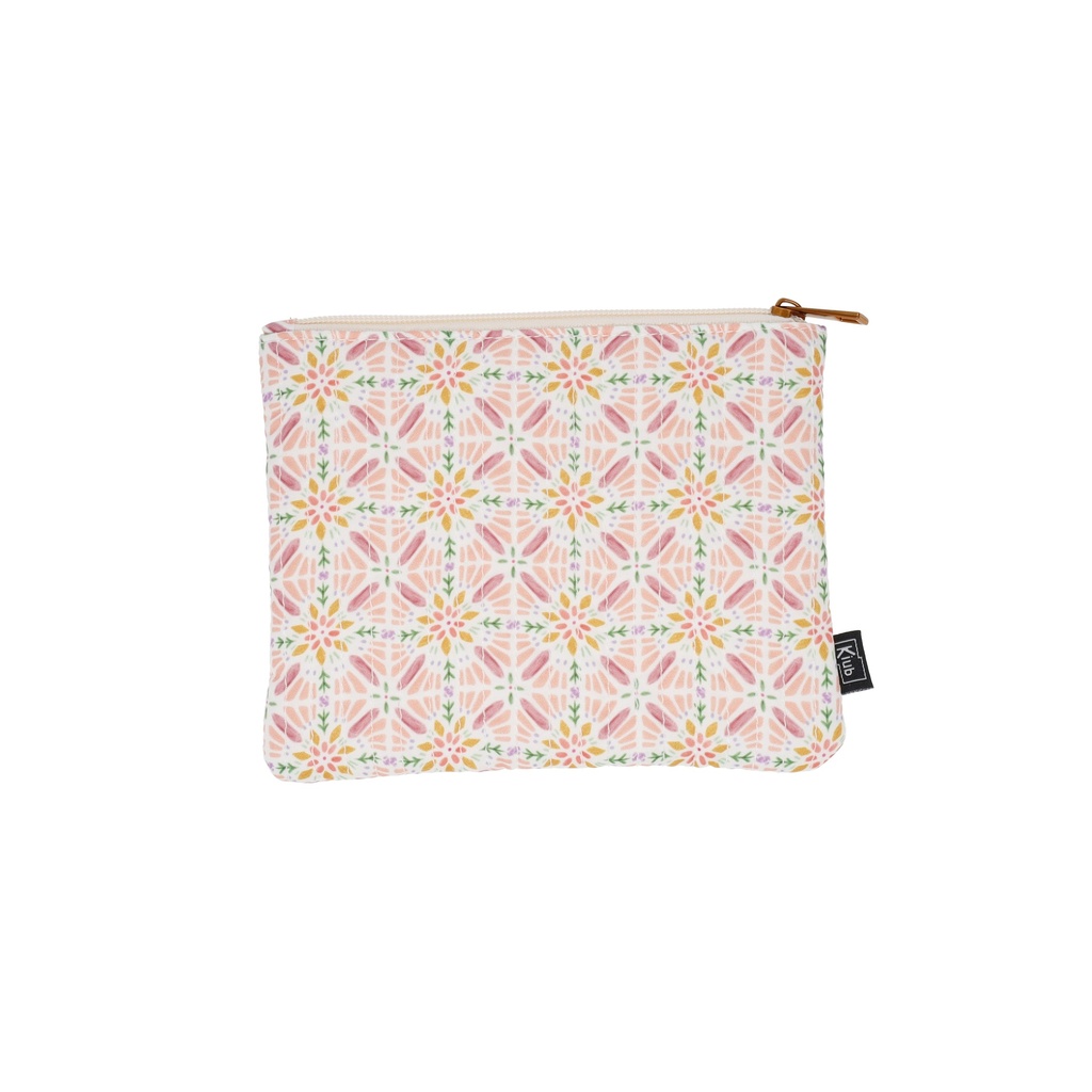 POCHETTE PLATE EN TISSU MATELASSE M ESPRIT CACHEMIRE