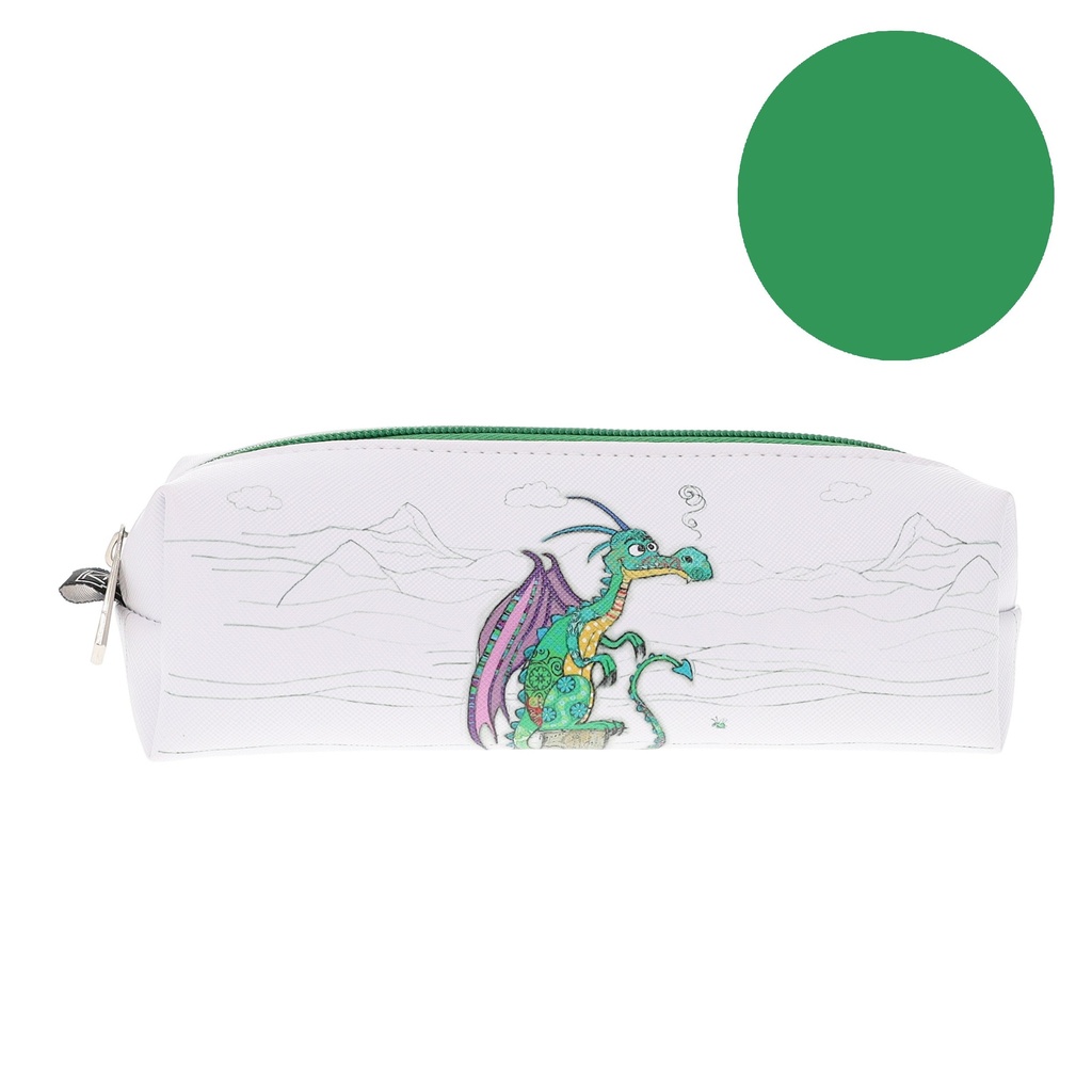 TROUSSE PU CARRE KOOK ENFANTS DRAGON