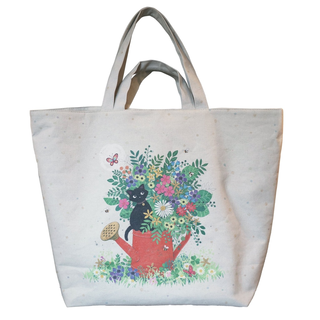 SAC CABAS XL BUG ART CHATON ARROSOIR