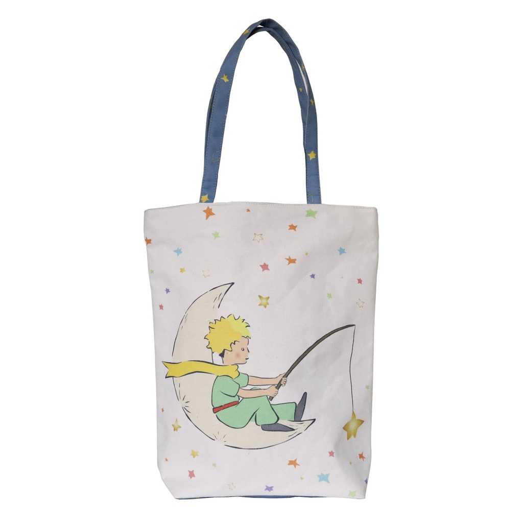 SAC CABAS POLYCOTON PM LE PETIT PRINCE PECHE AUX ETOILES