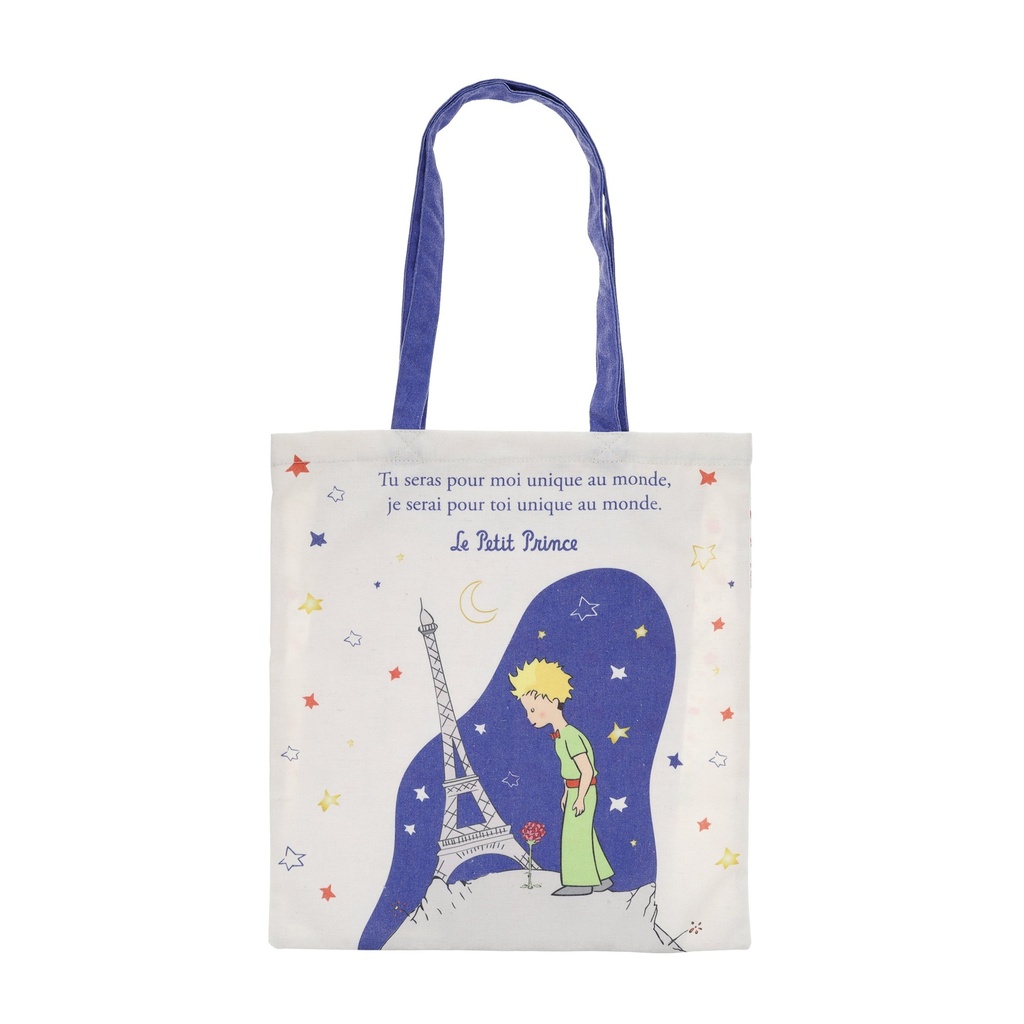 TOTE BAG EN CANVAS LPP A PARIS PATTERN