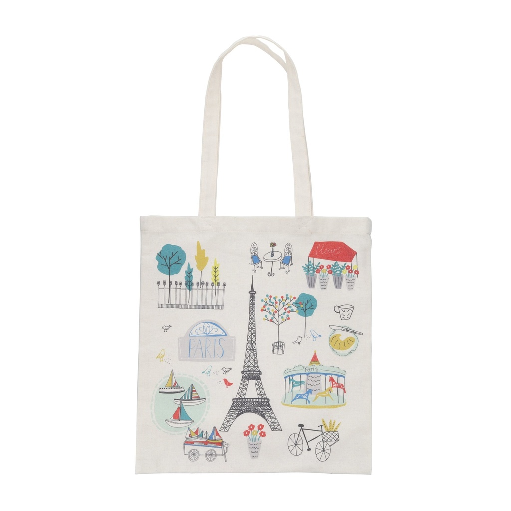 TOTE BAG EN CANVAS LE TOUT PARIS