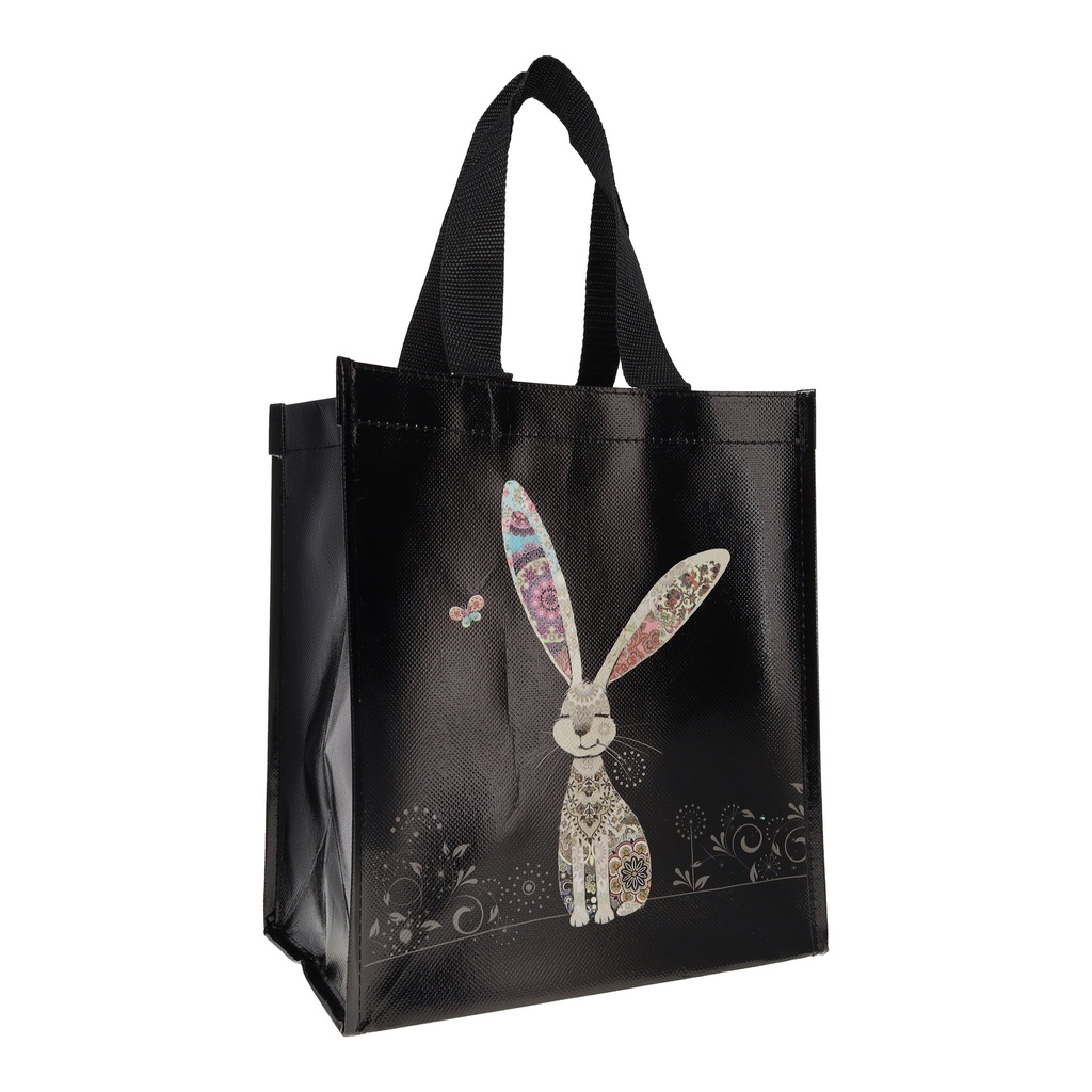 SAC CABAS EN PLASTIQUE RECYCLE JEWELS LAPIN