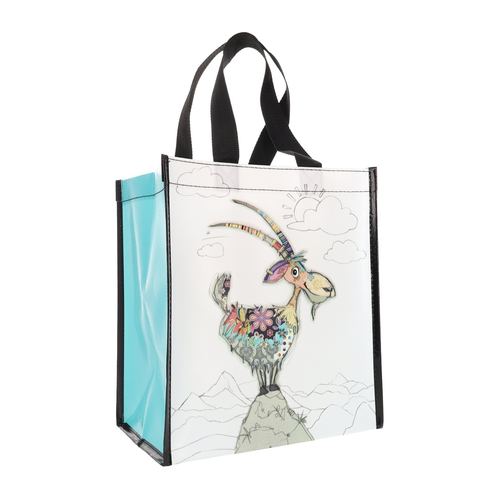 SAC CABAS EN PLASTIQUE RECYCLE KOOK BOUQUETIN