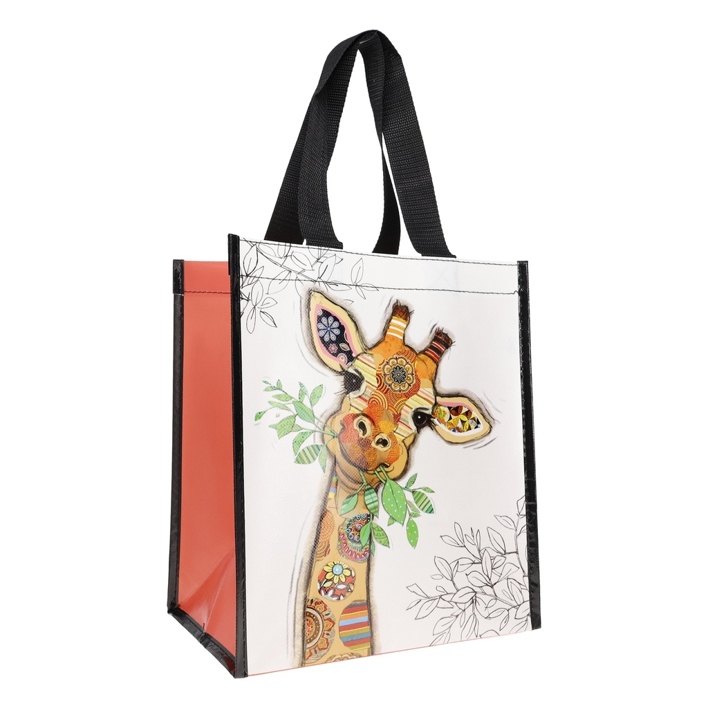 SAC CABAS EN PLASTIQUE RECYCLE KOOK GIRAFE