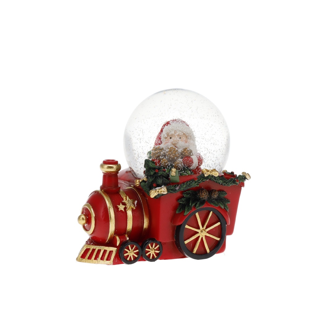 BOULE A NEIGE 65 MM NOEL TRAIN