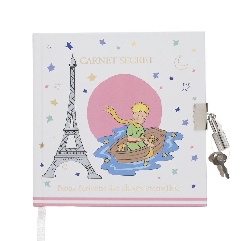 CARNET SECRET CARRE LPP A PARIS ENFANT ROSE