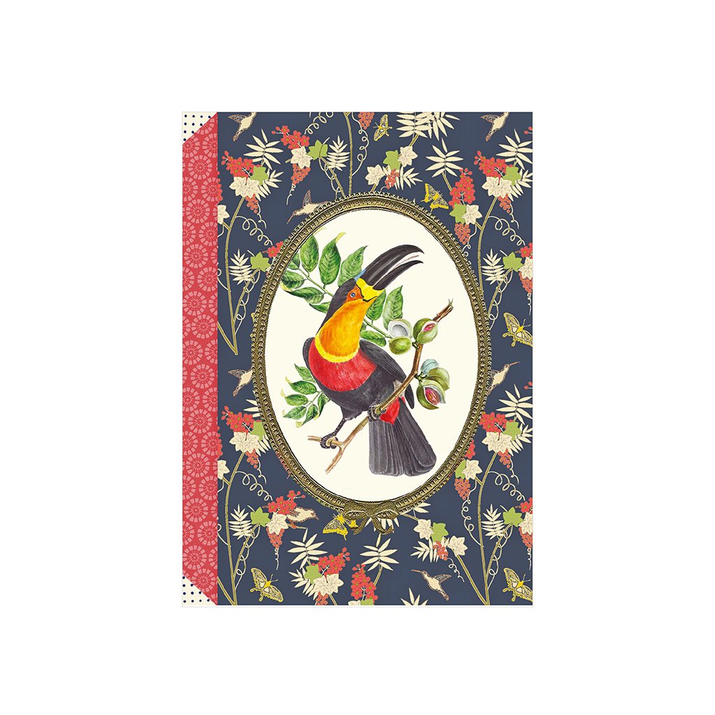 CARNET MOT DE PASSE 48 PAGES 10 X 15 CM - TOUCAN