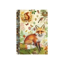 CARNET MOT DE PASSE 48 PAGES 10 X 15 CM - RENARD