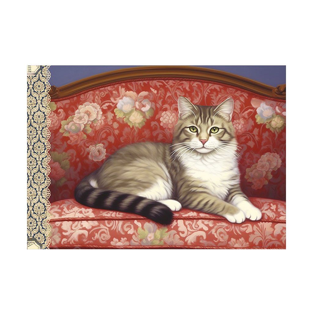 CAHIER ILLUSTRE 48 PAGES 21 X 15 CM - CHATS