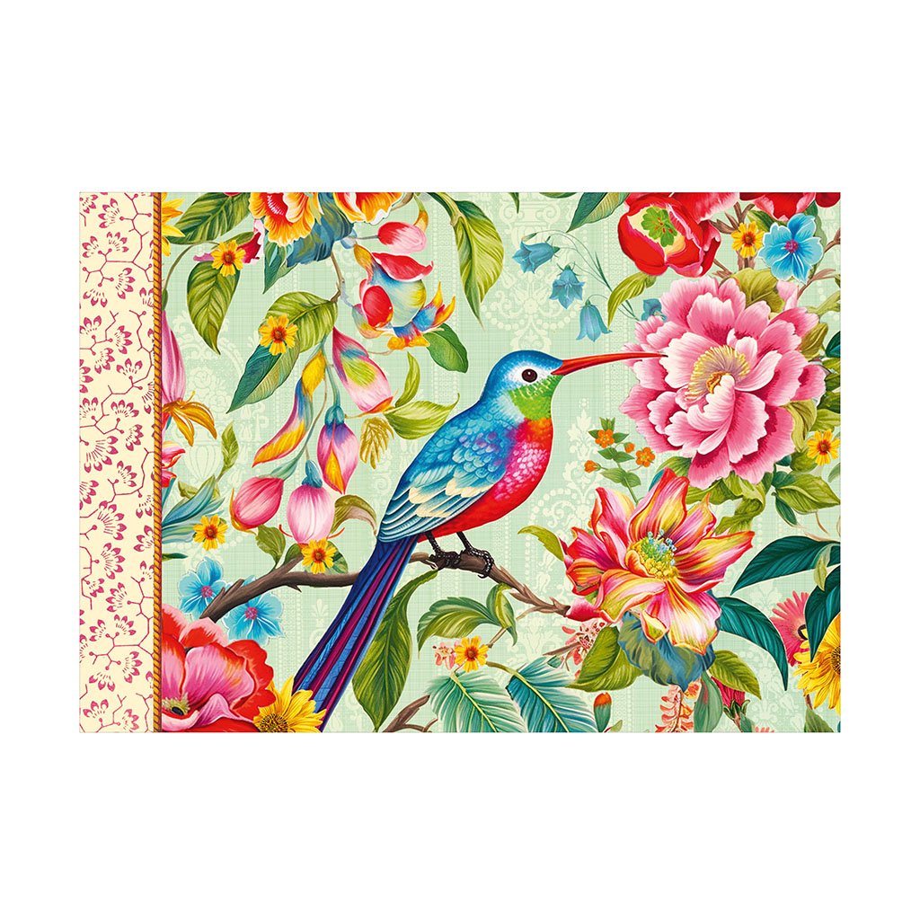 CAHIER ILLUSTRE 48 PAGES 21 X 15 CM - OISEAUX