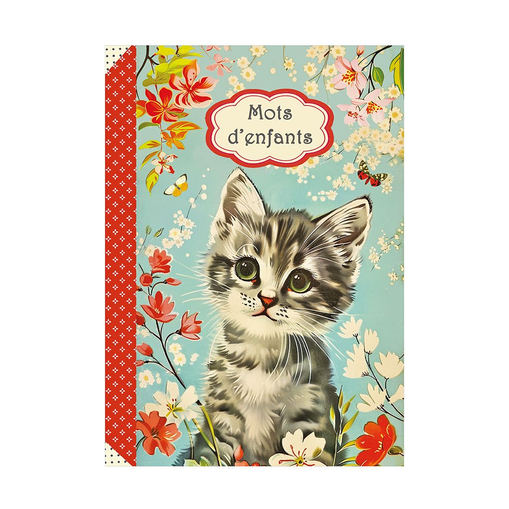 CAHIER A THEME 48 PAGES 15 X 21 CM - MOTS D'ENFANTS
