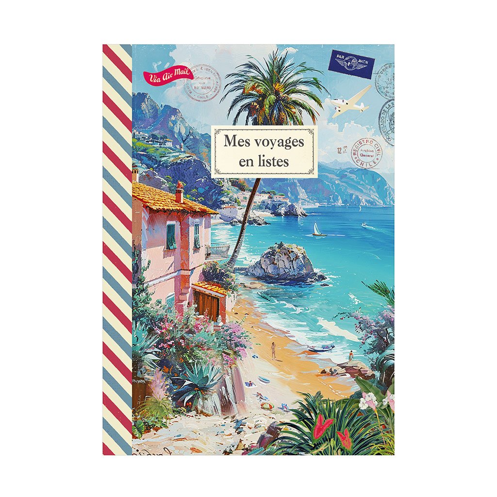CAHIER A THEME 48 PAGES 15 X 21 CM - MES VOYAGES
