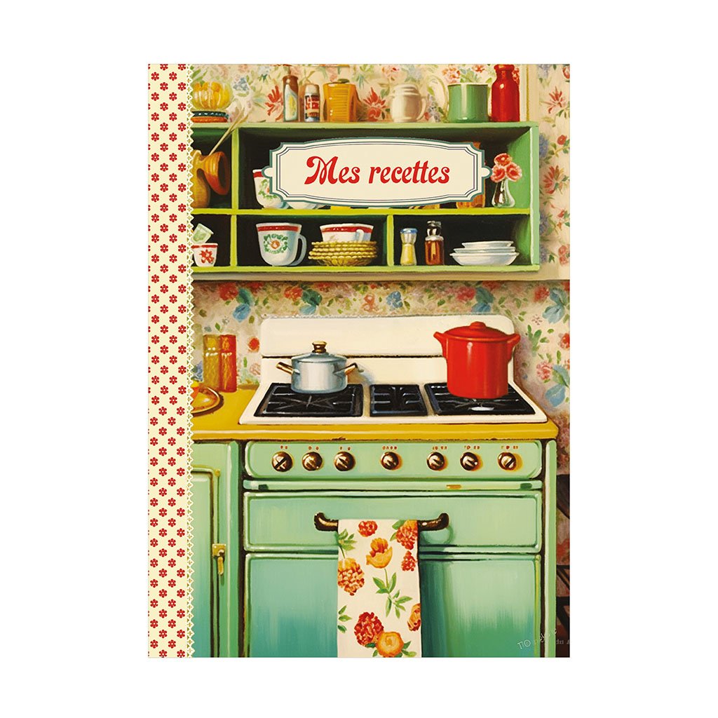 CAHIER A THEME 48 PAGES 15 X 21 CM - MES RECETTES