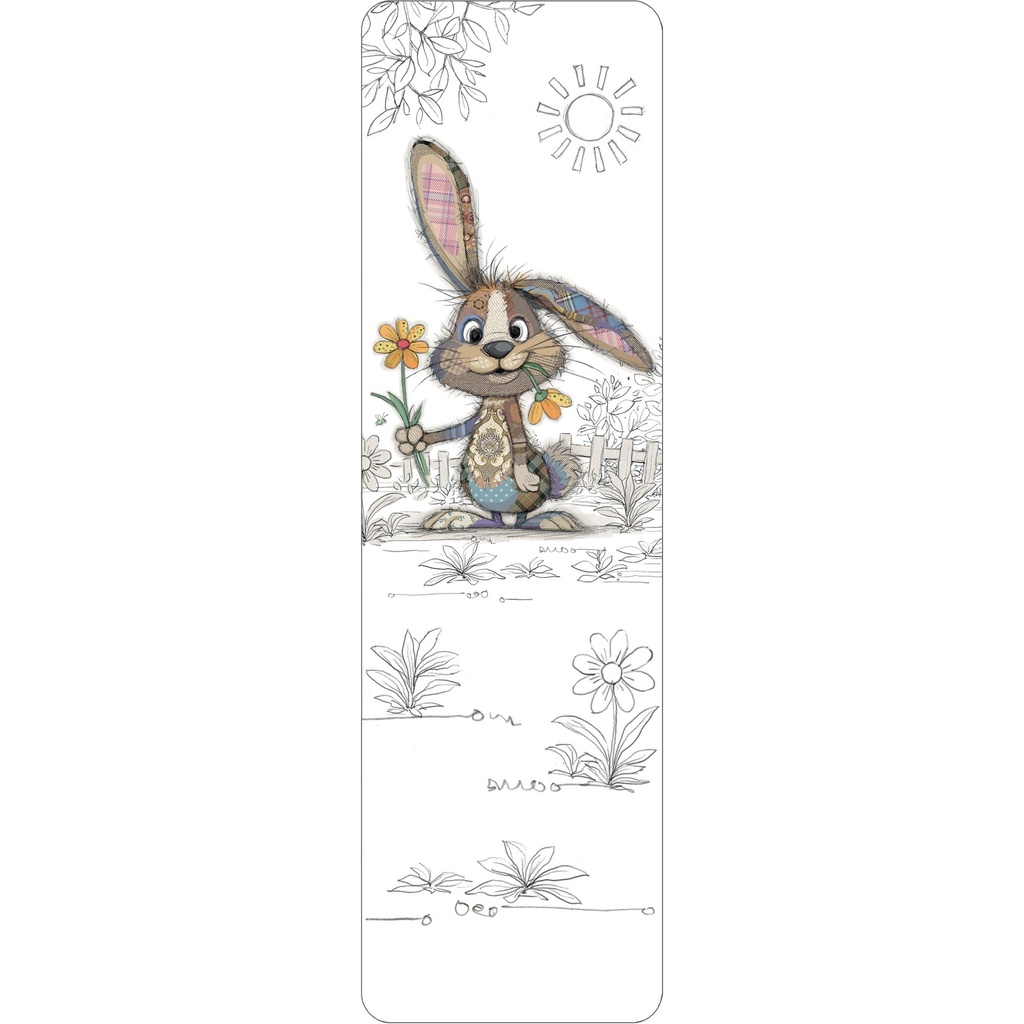 MARQUE PAGES KOOK LAPIN