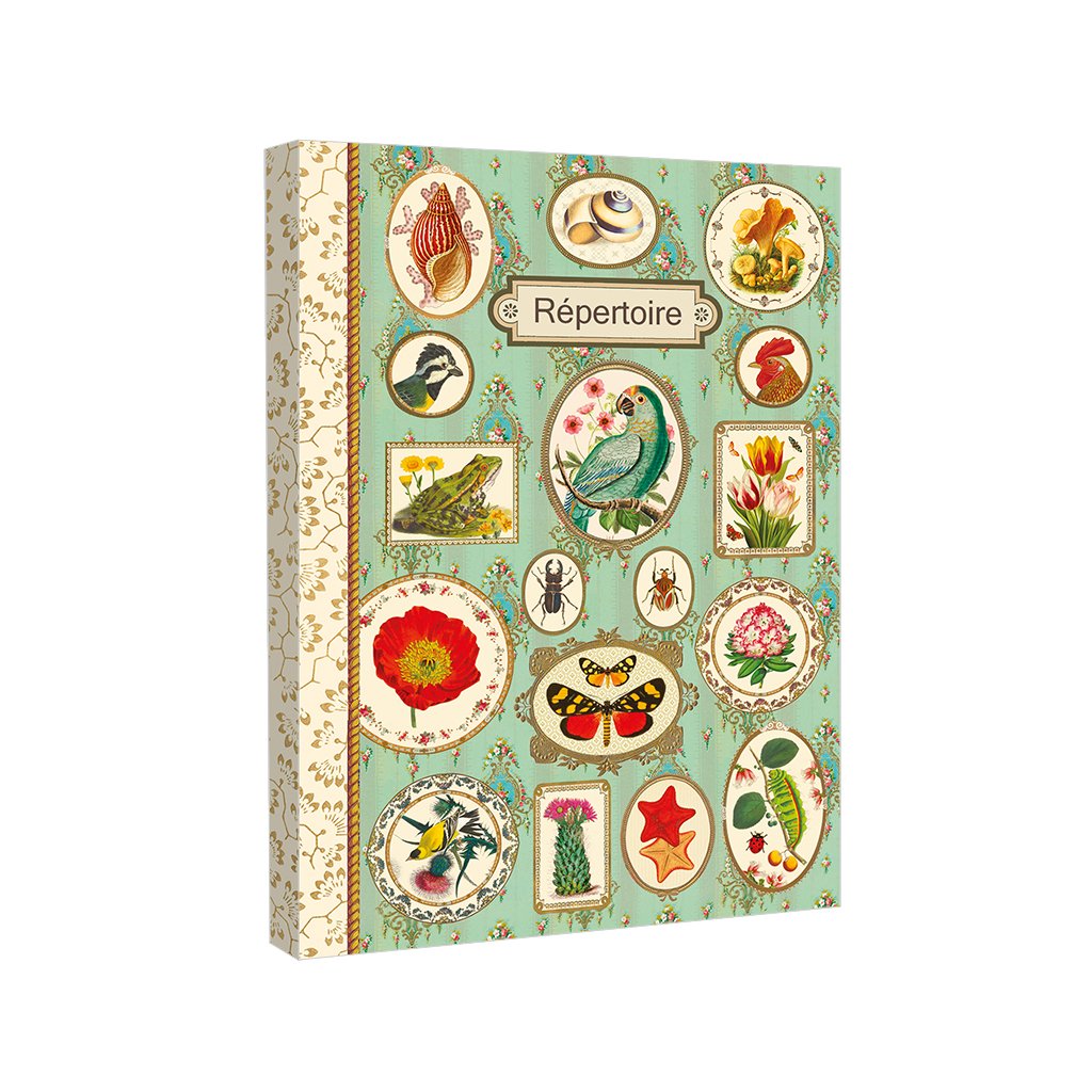 REPERTOIRE ADRESSES 96 PAGES 14,8 X 10,5 CM - NATURALISTE