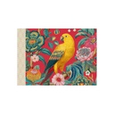 MINI CAHIER ILLUSTRE 48 PAGES 15 X 10 CM - PERROQUET
