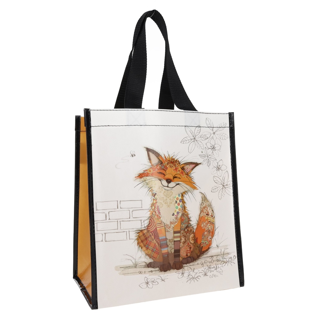 SAC CABAS EN PLASTIQUE RECYCLE KOOK RENARD