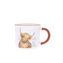 MUG TIMBALE EXPRESSO 125 ML KOOK VACHE ECOSSAISE SAPIN