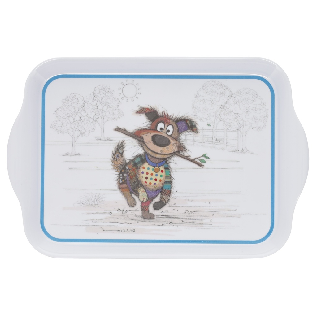 PLATEAU MELAMINE PM KOOK CHIEN BATON