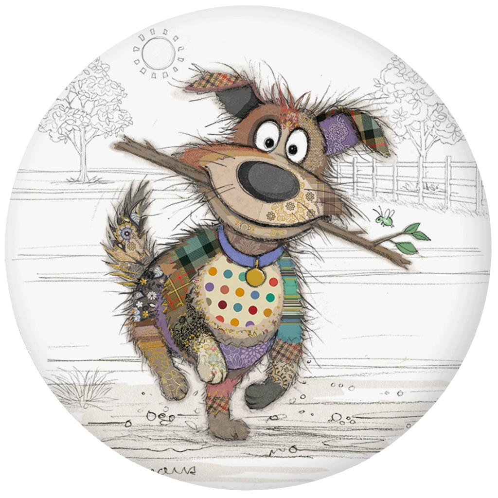 MAGNET ROND KOOK CHIEN BATON