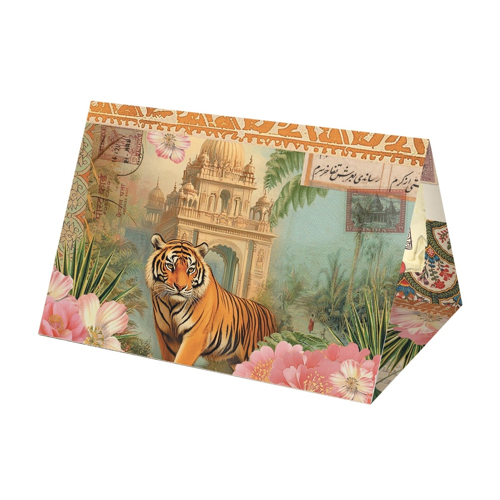CARTE CHEVALET 3 VOLETS 10,5 X 7 + ENVELOPPE 