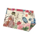 CARTE CHEVALET 3 VOLETS 10,5 X 7 + ENVELOPPE 