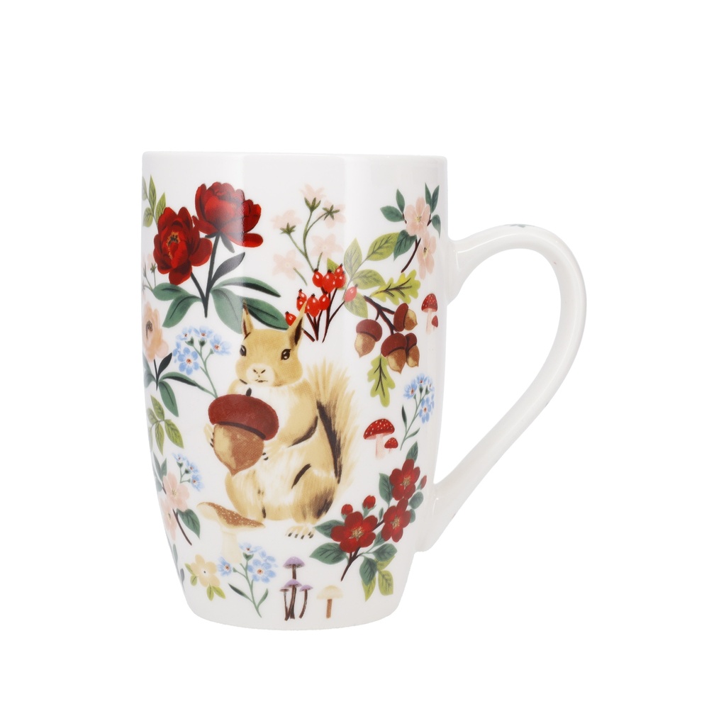 MUG ARRONDI XL 490 ML + BOITE OUVERTE BALADE EN FORET