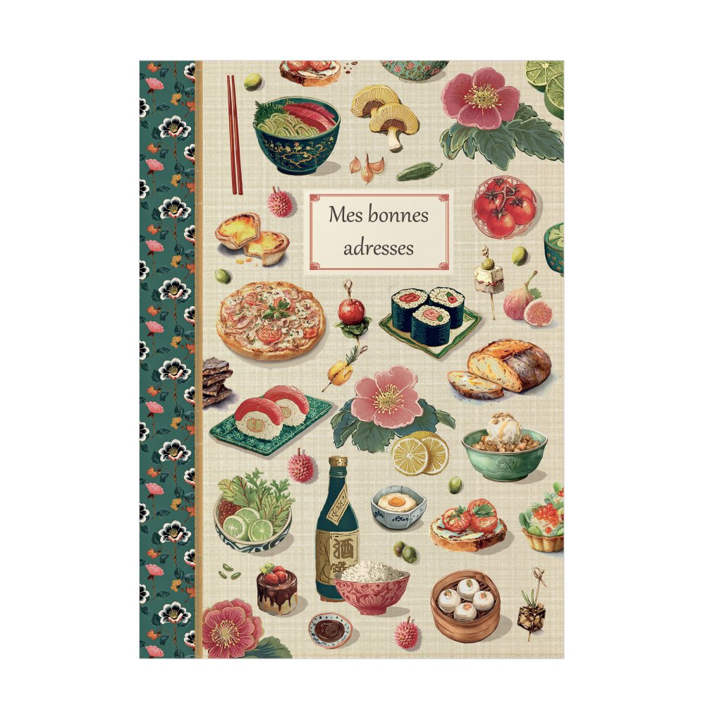 CAHIER A THEME 48 PAGES 15 X 21 CM - BONNES ADRESSES