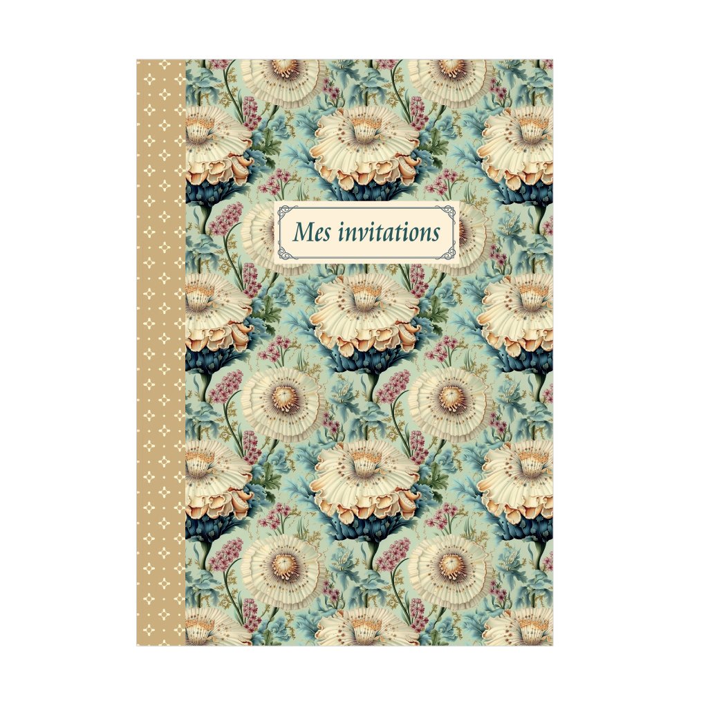 CAHIER A THEME 48 PAGES 15 X 21 CM - MES INVITATIONS