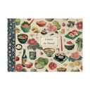 CAHIER ILLUSTRE 48 PAGES 21 X 15 CM - CUISINE DU MONDE