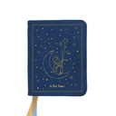 NB LIGNE A7 DOS COLLE COUSU COUVERTURE TISSUS LE PETIT PRINCE BLEU DORE