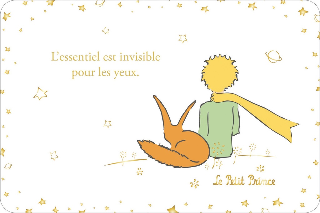 CARTE SIMPLE LE PETIT PRINCE 10 X 15 H CLASSIQUE