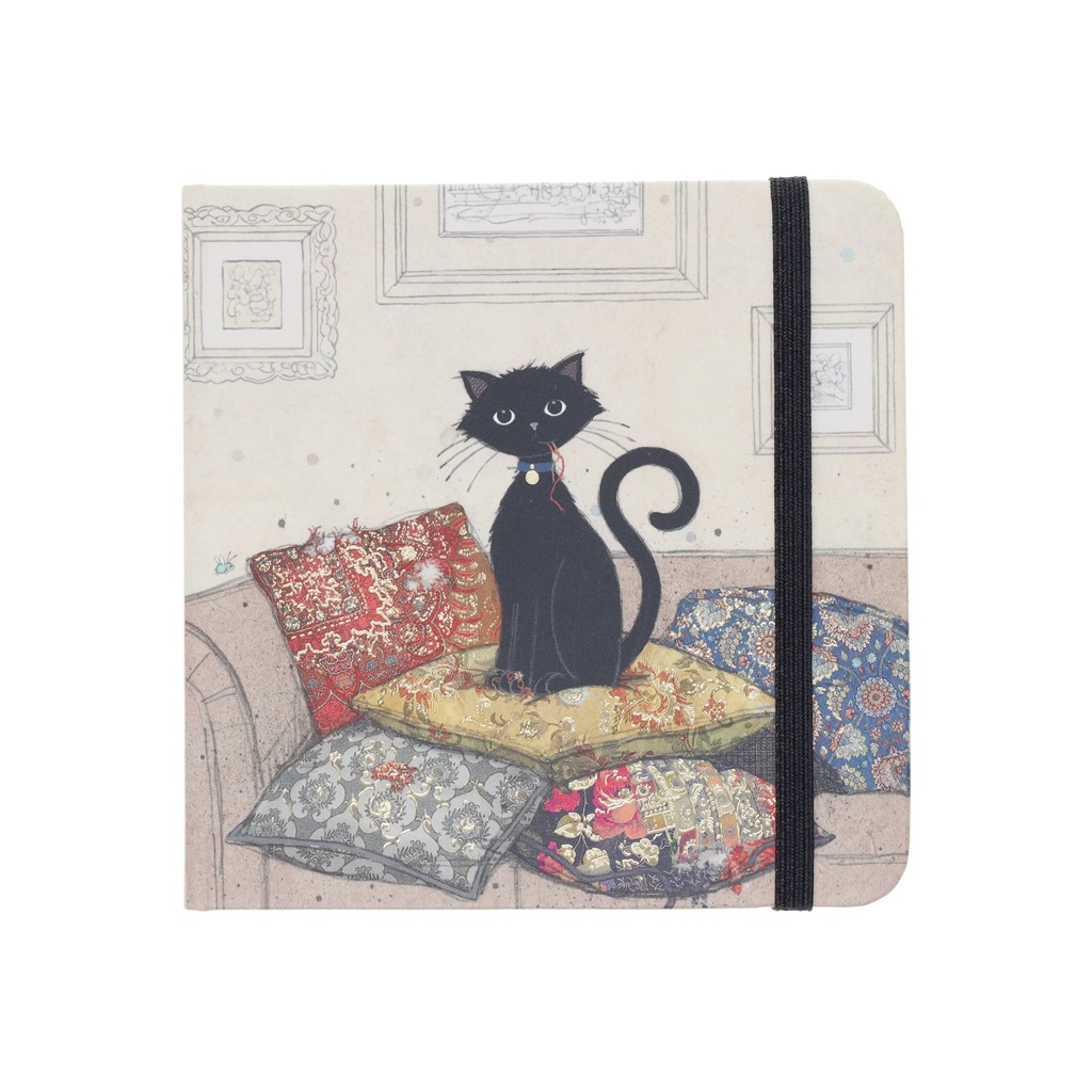 CARNET MOT DE PASSE CARRE - UC 6 BUG ART CHAT ET COUSSINS