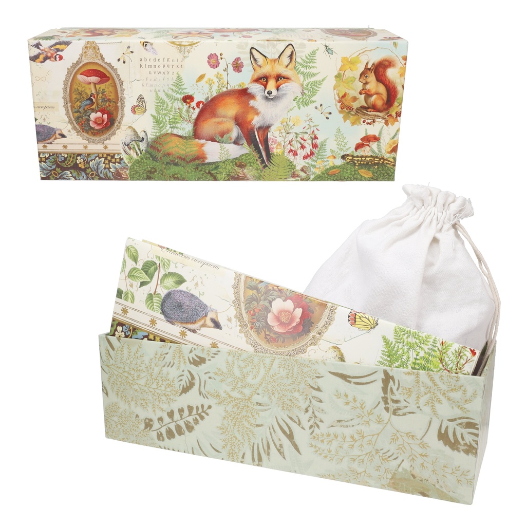 PUZZLE PANO 1000 PCS 95 x 37 CM + POCHON - RENARD