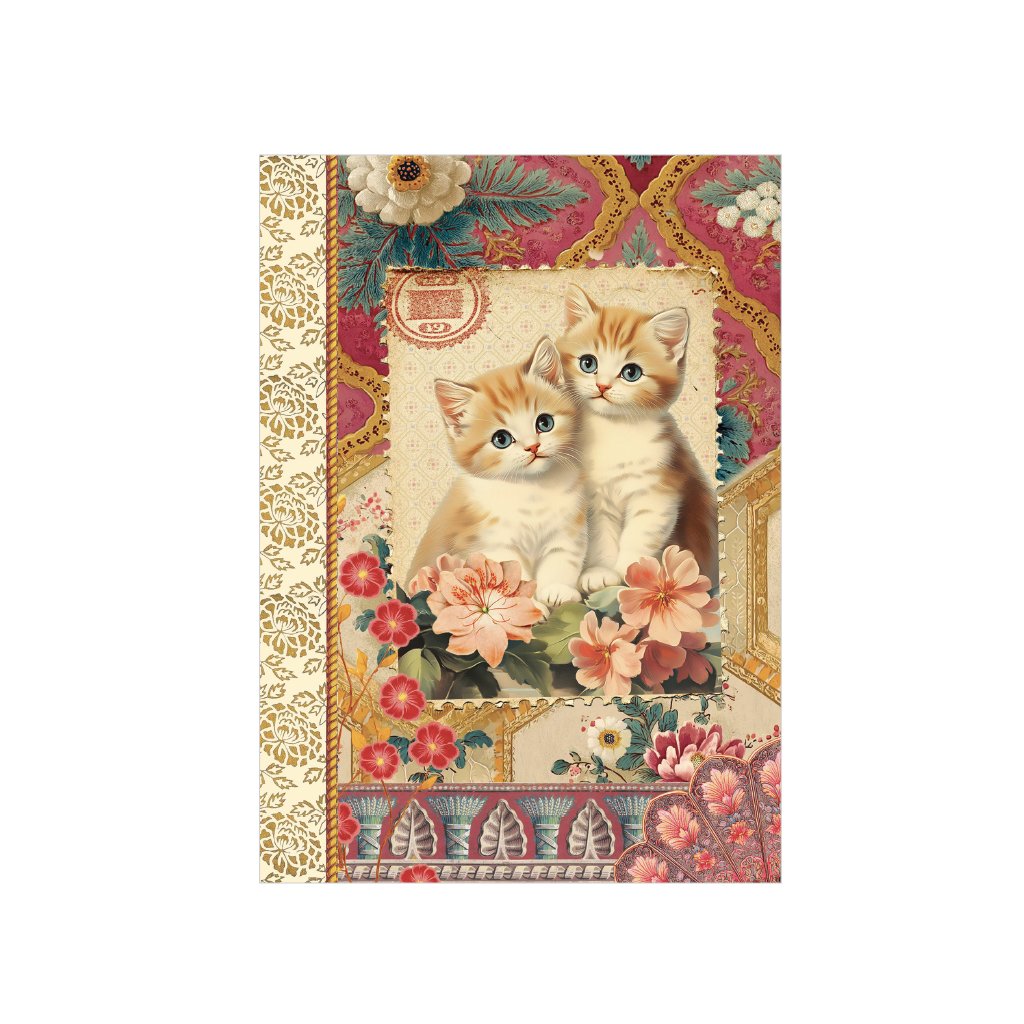 CARNET DE NOTE 48 PAGES 10,5 X 15 CM - CHAT