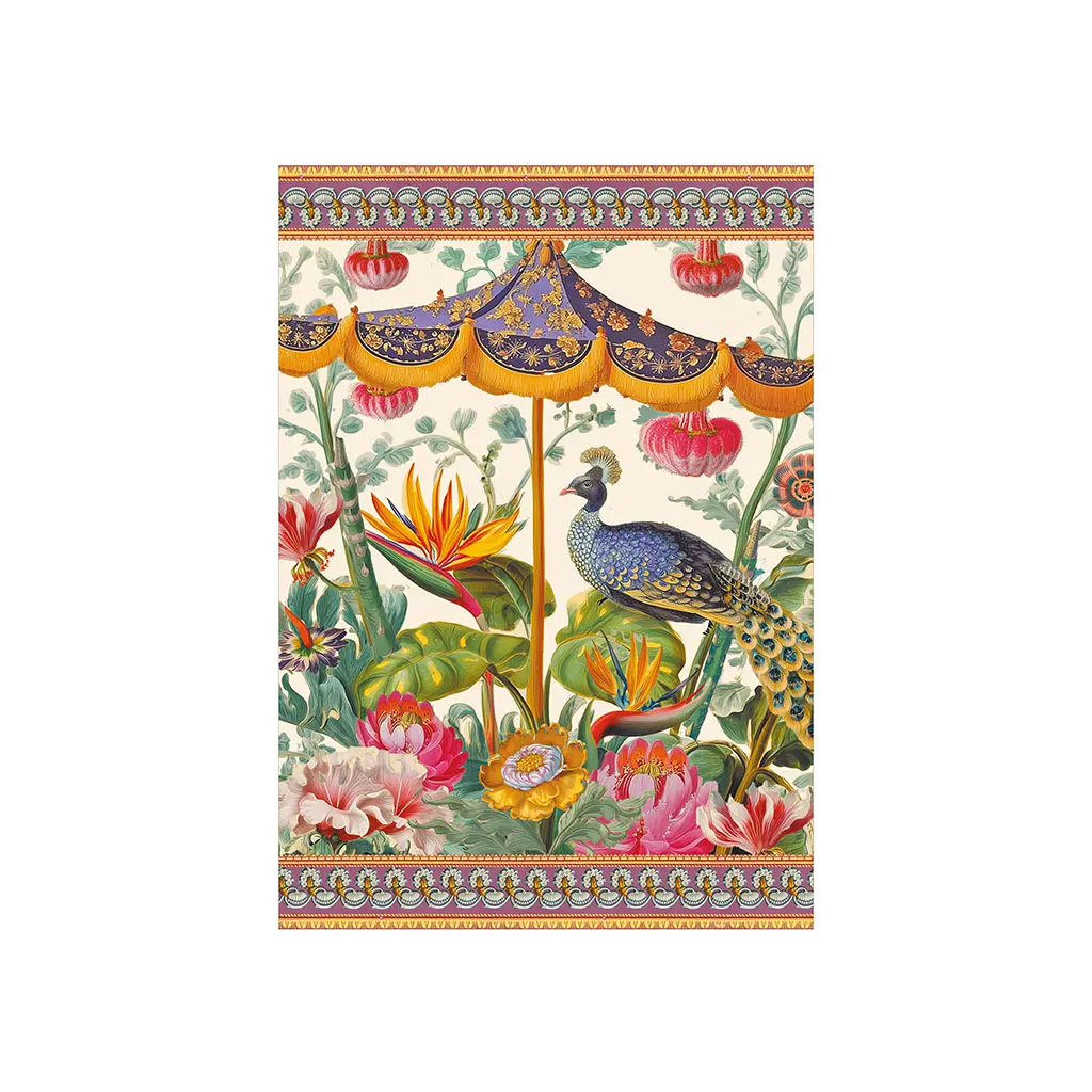 CARNET DE NOTE 48 PAGES 10,5 X 15 CM - JARDINS EXOTIQUES