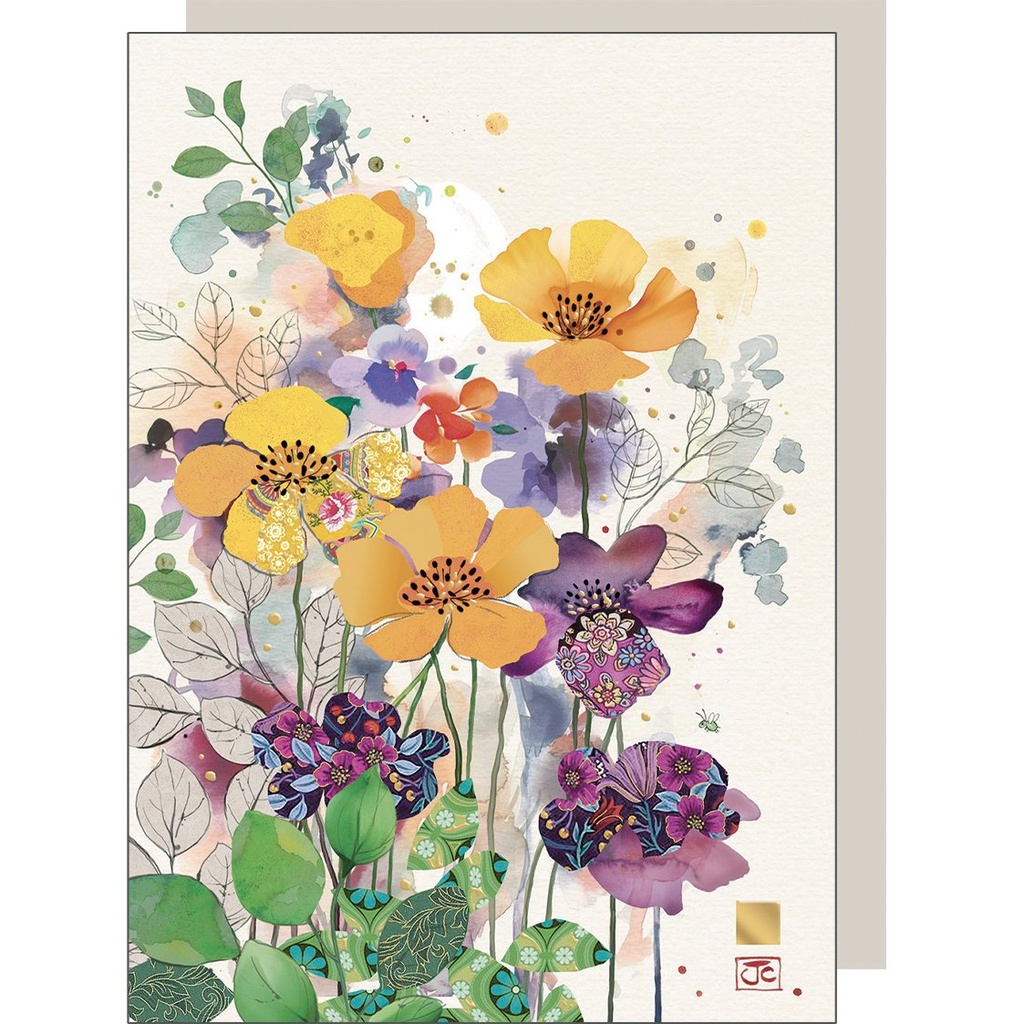 CARTE DOUBLE BACO82 - BUG ART - B059