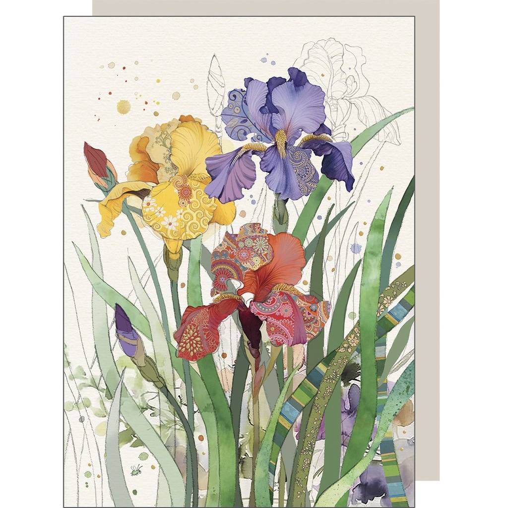 CARTE DOUBLE BACO83 - BUG ART - B060