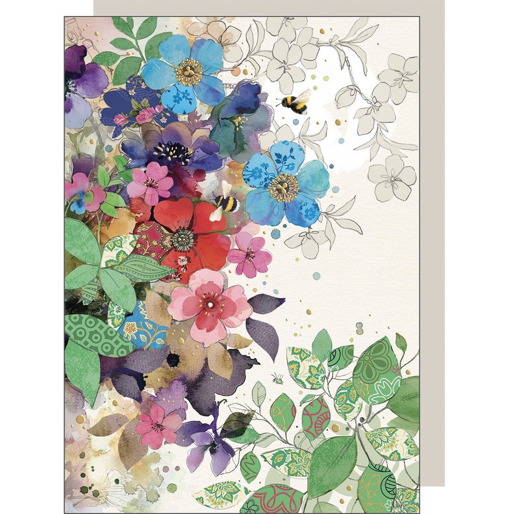 CARTE DOUBLE BACO86 - BUG ART - B063