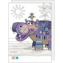 CARTE DOUBLE - BAGO041 - G041 - BUG ART KOOK