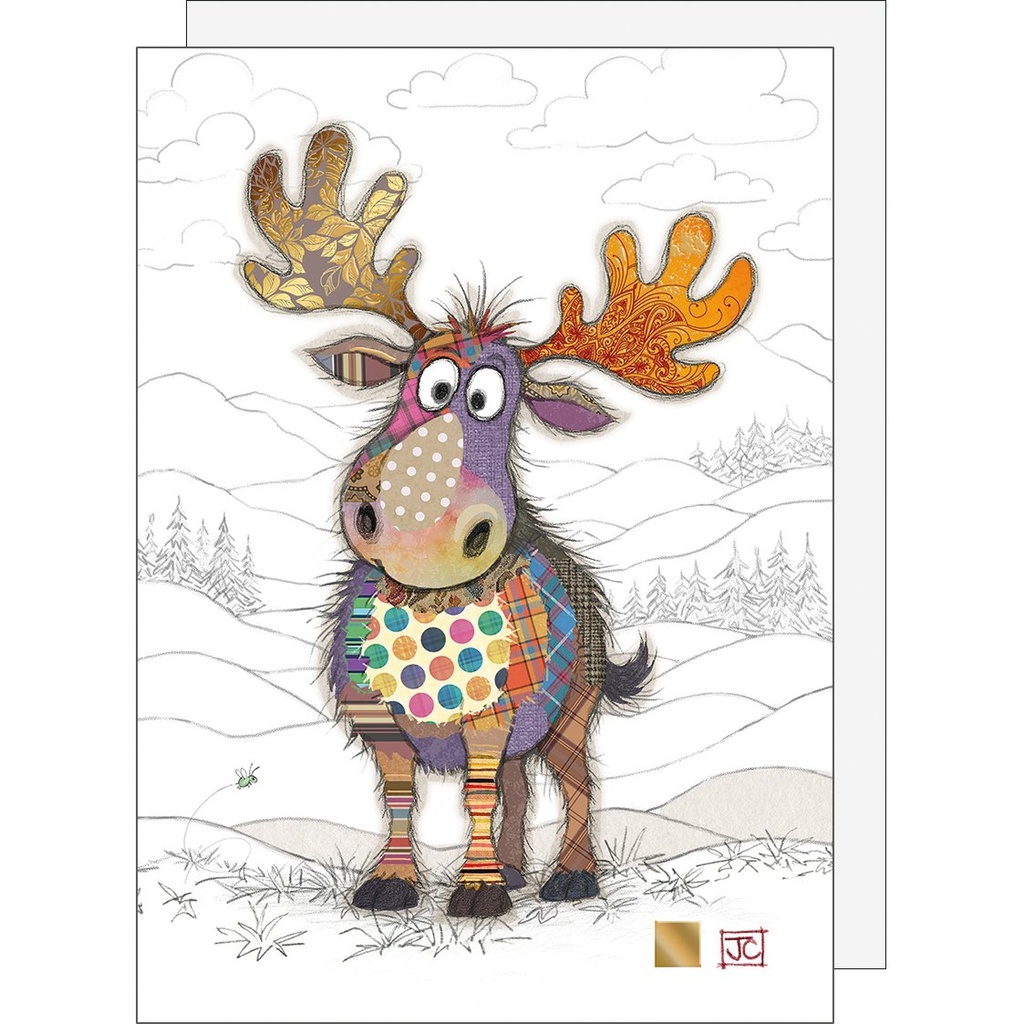 CARTE DOUBLE - BAGO060 - G060 - BUG ART KOOK ELAN