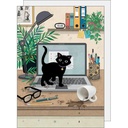 CARTE DOUBLE BAIN088 - H041 - BUG ART