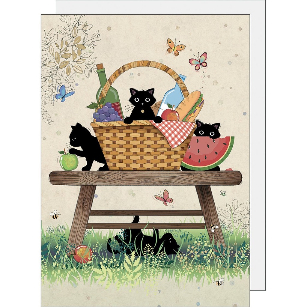 CARTE DOUBLE BAIN089 - H042 - BUG ART